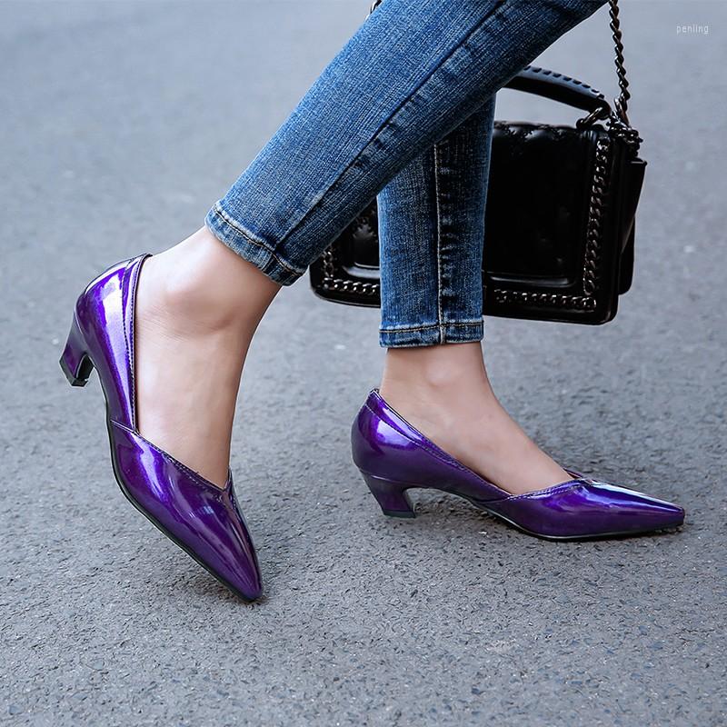 Dress Shoes Foreign Trade Fashion Pumps Women Spring Autumn Vintage Square Toe Middle Heels Shallow Female Purple Yellow Size 44, Black
Dress Shoes Foreign Trade Fashion Pumps Women Spring Autumn Vintage Square Toe Middle Heels Shallow Female Purple Yellow Size 44, Black