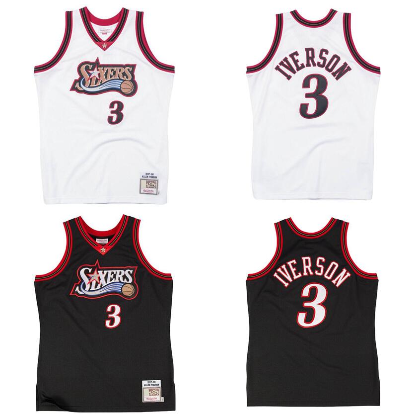 Basketball Jerseys Allen Iverson Mitchell & Ness 1996-97 98 red Hardwoods Classics retro Men Women Youth throwback jersey, With logo
Basketball Jerseys Allen Iverson Mitchell & Ness 1996-97 98 red Hardwoods Classics retro Men Women Youth throwback jersey, With logo