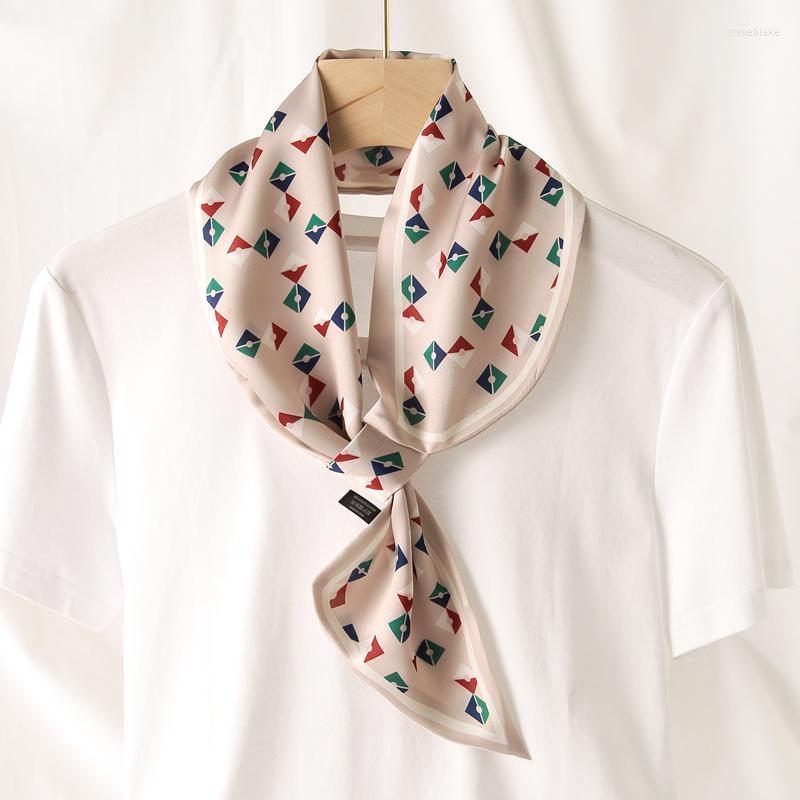 Scarves Korea Small Silk Scarf For Women Top Quality Neckerchief Ladies Multi-functional Decorative Neck
Scarves Korea Small Silk Scarf For Women Top Quality Neckerchief Ladies Multi-functional Decorative Neck