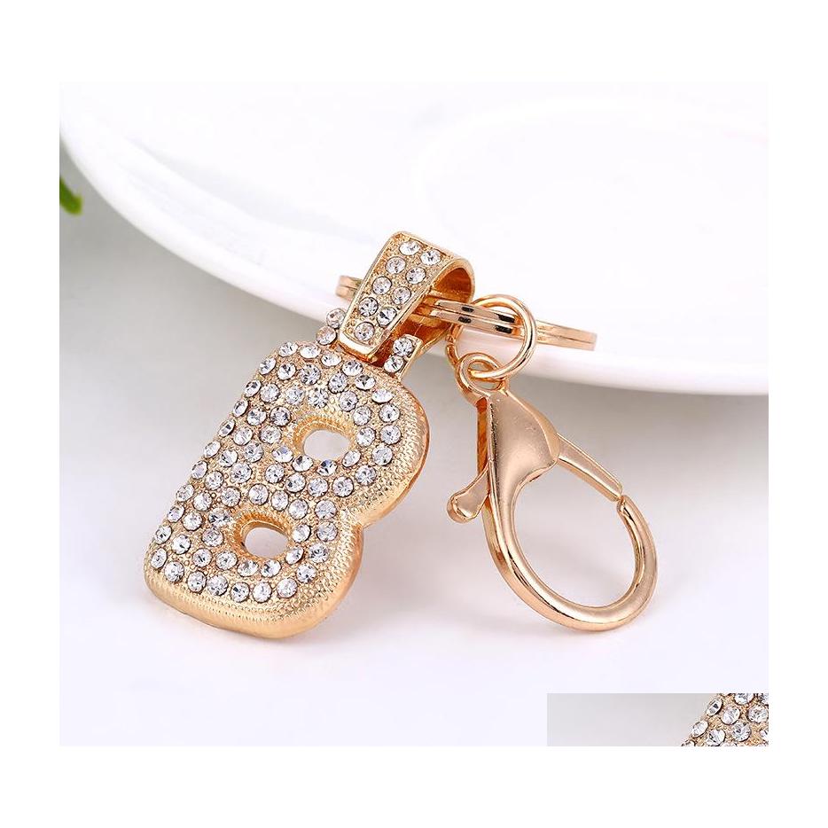 Key Rings Az Letter Chain Creative Rhinestone Crystal 26 English Initial Resin Handbag Keyring Accessories For Women C3 Drop Deliver Dhnar
Key Rings Az Letter Chain Creative Rhinestone Crystal 26 English Initial Resin Handbag Keyring Accessories For Women C3 Drop Deliver Dhnar