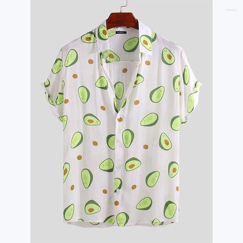 Men's Casual Shirts 2023 Summer Slim Fashionable Print Avocado Men's Short-sleeved Shirt Comfortable Beach European Size, Dark blue
Men's Casual Shirts 2023 Summer Slim Fashionable Print Avocado Men's Short-sleeved Shirt Comfortable Beach European Size, Dark blue