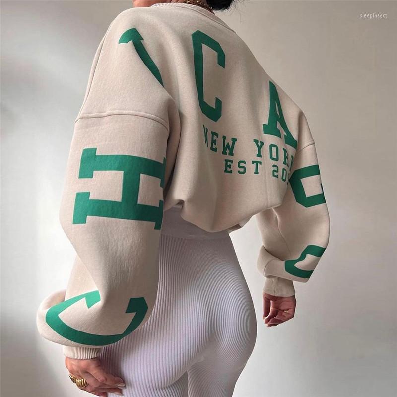 Women's Hoodies Letters Print Sweatshirt Women'S Thicken Fleece Pullovers Casual Long Sleeve Loose Y2k Streetwear Oversize Versatile Top, Light green
Women's Hoodies Letters Print Sweatshirt Women'S Thicken Fleece Pullovers Casual Long Sleeve Loose Y2k Streetwear Oversize Versatile Top, Light green