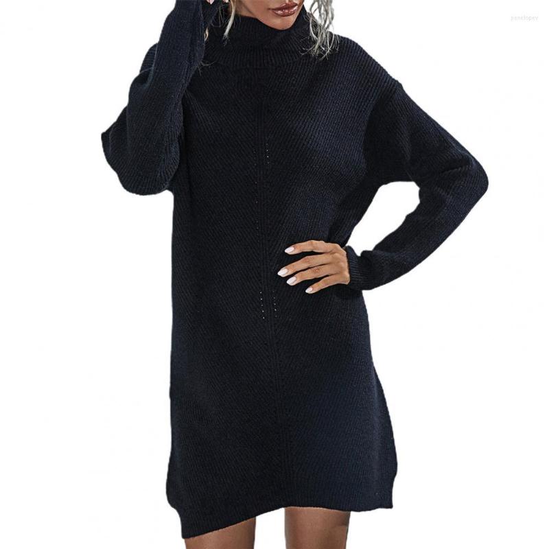 Casual Dresses Winter Women Long Sleeve Turtleneck Solid Color Pullover Sweater Knitted Lady Slim Bodycon Bottoming Dress, Green
Casual Dresses Winter Women Long Sleeve Turtleneck Solid Color Pullover Sweater Knitted Lady Slim Bodycon Bottoming Dress, Green