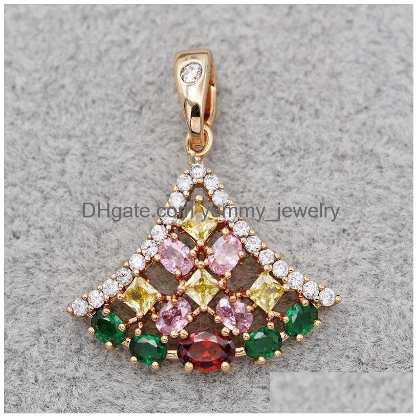 Pendant Necklaces Bohemian Triangle For Women White Gold Plated Zirconia Red Green Necklace Fashion Wedding Jewelry Accessoriependan Dh2Ns
Pendant Necklaces Bohemian Triangle For Women White Gold Plated Zirconia Red Green Necklace Fashion Wedding Jewelry Accessoriependan Dh2Ns