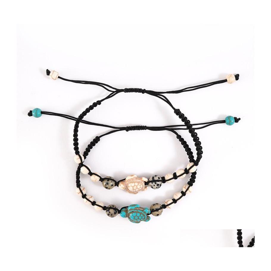 Charm Bracelets Sea Turtle Beads For Women Men 2 Colors Natural Stone Strand Elastic Friendship Bracelet Beach Jewelry Gifts Drop Del Ot8Fb
Charm Bracelets Sea Turtle Beads For Women Men 2 Colors Natural Stone Strand Elastic Friendship Bracelet Beach Jewelry Gifts Drop Del Ot8Fb