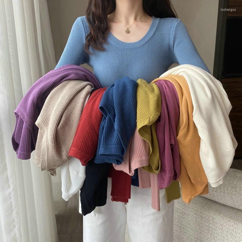 Women's Sweaters Basic Solid Autumn Winter Sweater Pullover Women Female Knitted Slim Long Sleeve Badycon Casual Soft 2023, B2
Women's Sweaters Basic Solid Autumn Winter Sweater Pullover Women Female Knitted Slim Long Sleeve Badycon Casual Soft 2023, B2