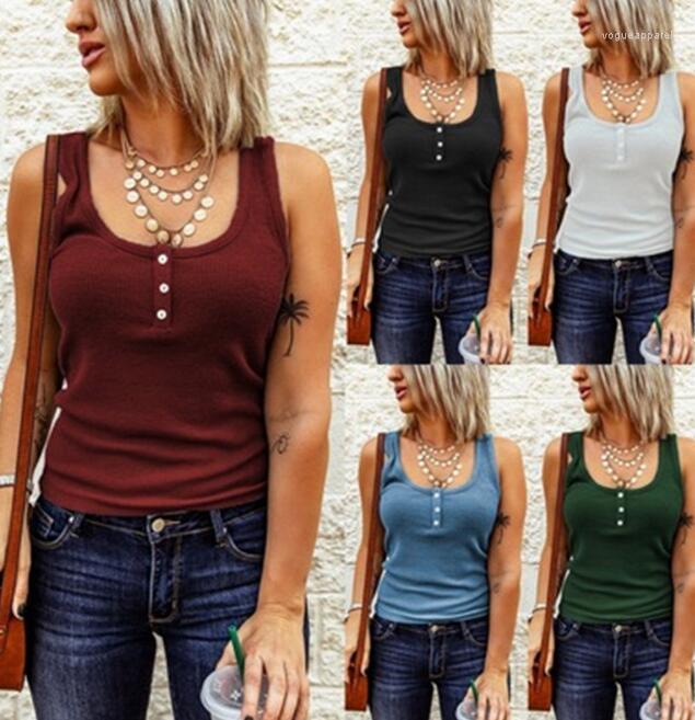 Women' Tanks 2023 Style Racer Vest Women Summer European And American Solid Color Breasted Ladies, Beige
Women' Tanks 2023 Style Racer Vest Women Summer European And American Solid Color Breasted Ladies, Beige