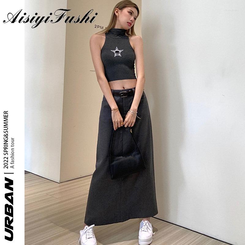 Skirts Autumn Women' Skirt A- Shaped Y2k Woolen Dress Split American Spice Girl Overalls Slim Back Pocket, Black
Skirts Autumn Women' Skirt A- Shaped Y2k Woolen Dress Split American Spice Girl Overalls Slim Back Pocket, Black
