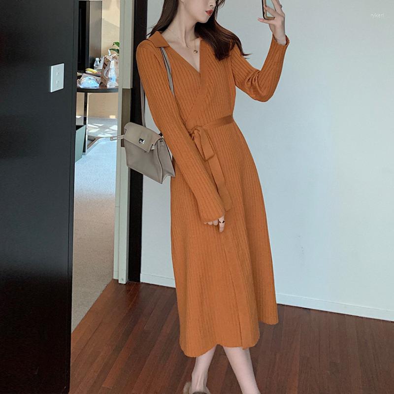 Casual Dresses Early Autumn And Winter Dress 2023 Women's Sweater Knitted Mid-length Bottoming Top Long-sleeved Red, Auburn
Casual Dresses Early Autumn And Winter Dress 2023 Women's Sweater Knitted Mid-length Bottoming Top Long-sleeved Red, Auburn