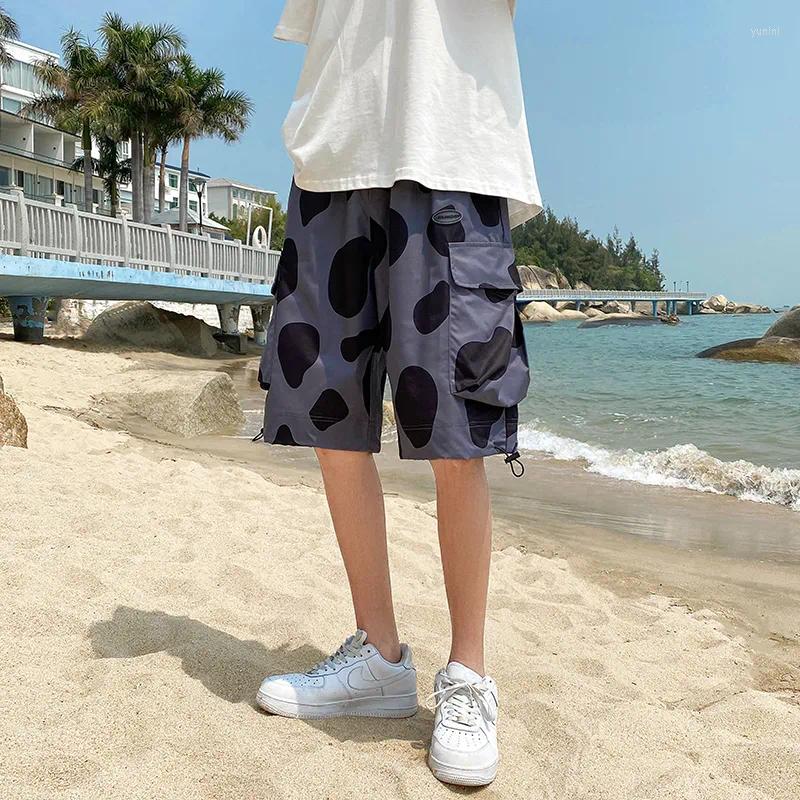 Men's Shorts Fashion Cow Printed Elastic Waist Drawstring Casual Men Side Pockets Pants Mens Beach Surfing -5XL, Black
Men's Shorts Fashion Cow Printed Elastic Waist Drawstring Casual Men Side Pockets Pants Mens Beach Surfing -5XL, Black