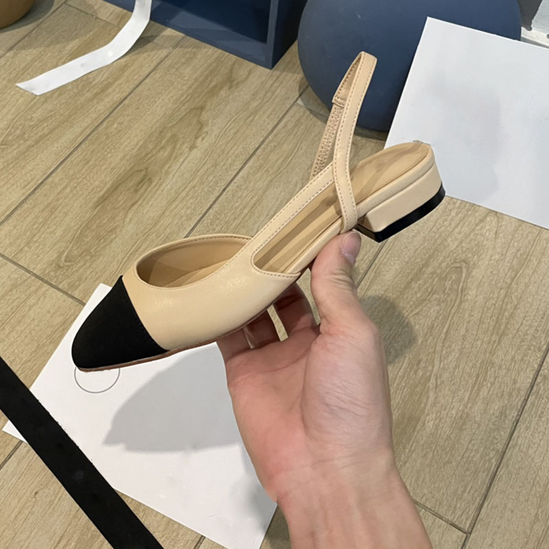 Womens Chunky Heel 6.5cm Sandals Flat Dress Shoes Pumps And Slingbacks Classic Khaki Slip-on Loafers Ballet Shoe Designer Luxurys Ladies Outdoor Casual Slippers
Womens Chunky Heel 6.5cm Sandals Flat Dress Shoes Pumps And Slingbacks Classic Khaki Slip-on Loafers Ballet Shoe Designer Luxurys Ladies Outdoor Casual Slippers
