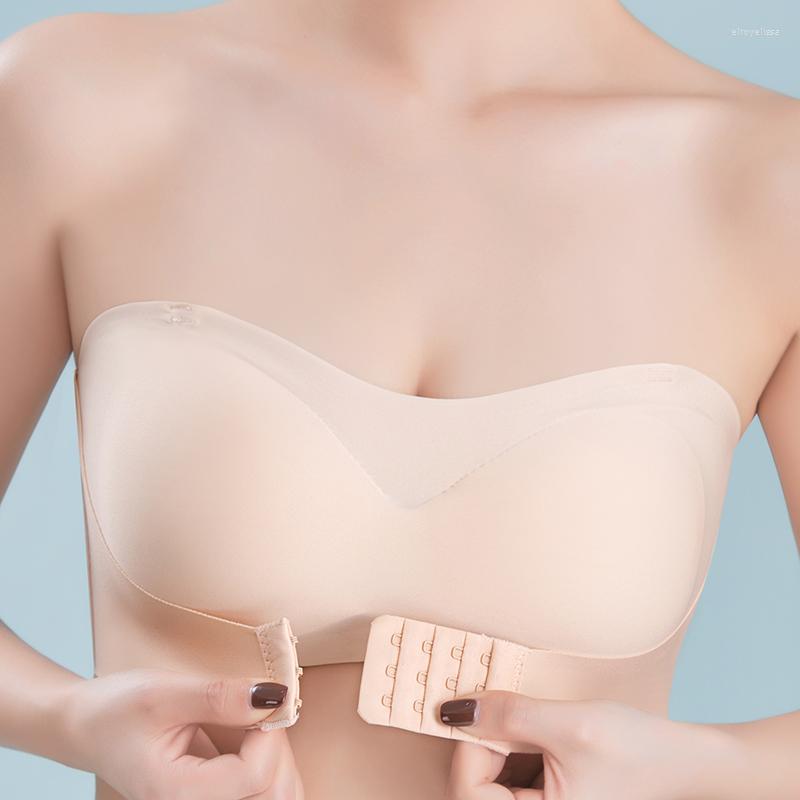 Bras 2pcs/set No Trace Strapless Women Underwear Thin Section Gather Special Non-slip Can't Fall Tube Top Steel Ring Sexy Bra
Bras 2pcs/set No Trace Strapless Women Underwear Thin Section Gather Special Non-slip Can't Fall Tube Top Steel Ring Sexy Bra