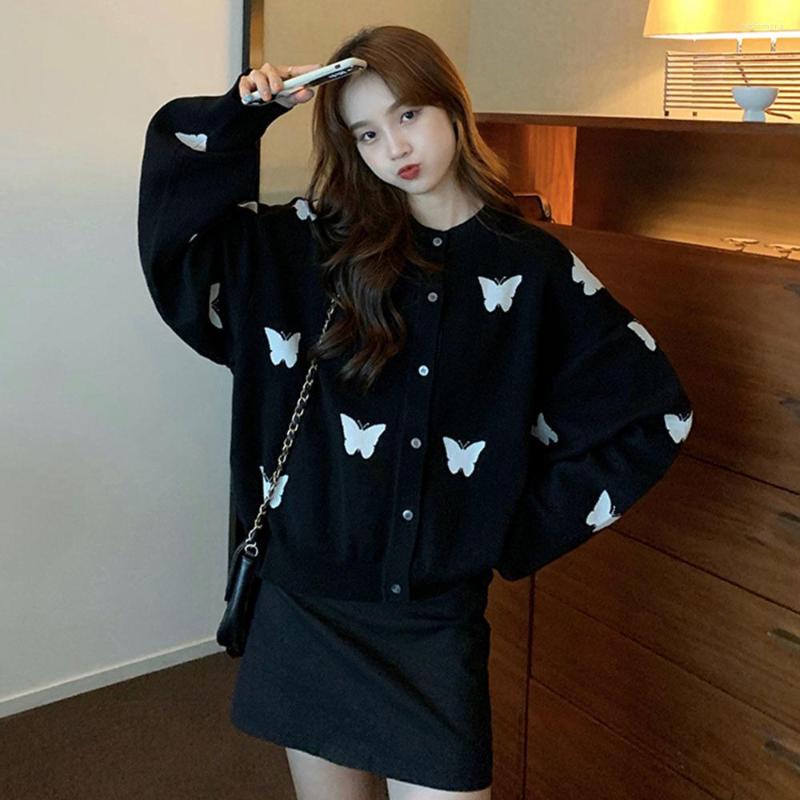 Women's Knits Fall 2023 Winter Butterfly Print Women Sweater Street Long Sleeve Couples Knit Cardigan Loose Lazy Wind Sweaters Jackets, A butterfly
Women's Knits Fall 2023 Winter Butterfly Print Women Sweater Street Long Sleeve Couples Knit Cardigan Loose Lazy Wind Sweaters Jackets, A butterfly