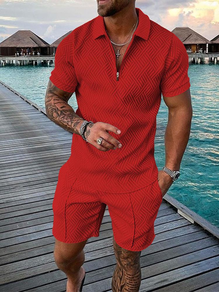 Men' Tracksuits Men' POLO Suit Fashion Red V-neck Zipper Short Sleeve Shirt Shorts Two-piece 2023 Casual -5XL, 14
Men' Tracksuits Men' POLO Suit Fashion Red V-neck Zipper Short Sleeve Shirt Shorts Two-piece 2023 Casual -5XL, 14