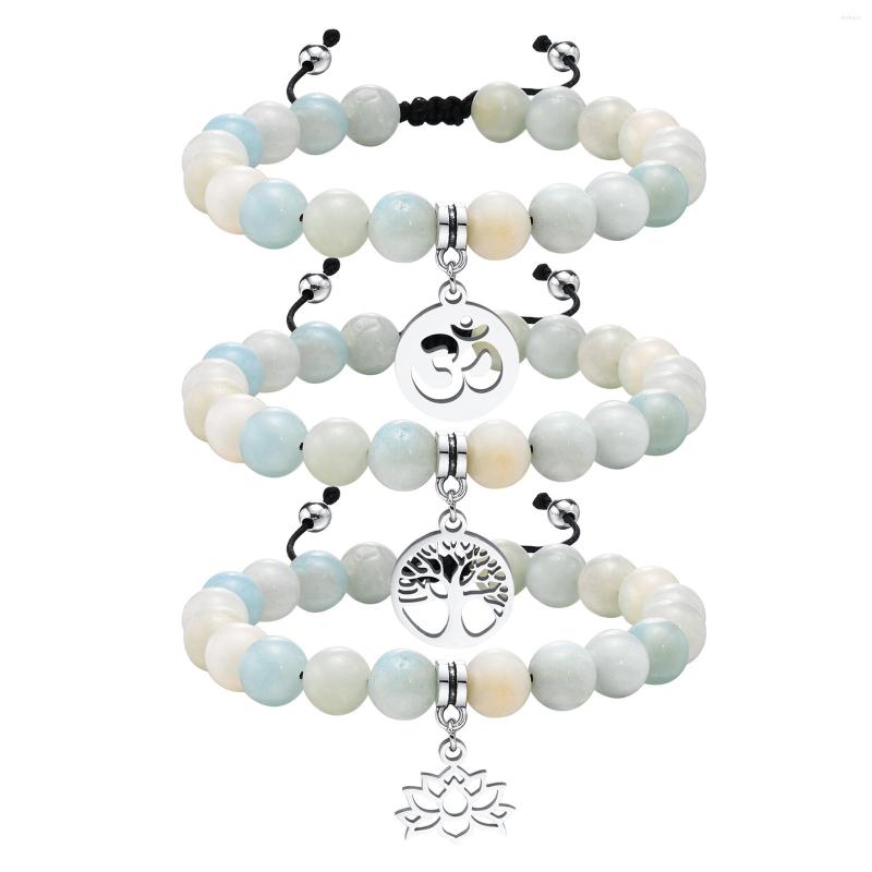 Strand Retro Lotus Tree Of Life Om Charm Beads Bracelets For Women Gift Jewelry Handmade Length Adjustable Rope Chain
Strand Retro Lotus Tree Of Life Om Charm Beads Bracelets For Women Gift Jewelry Handmade Length Adjustable Rope Chain