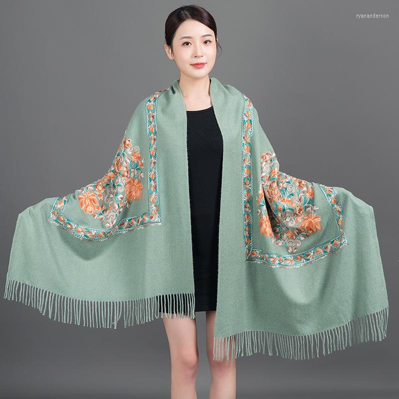 Scarves Luxury Thick Warm Winter Cashmere Scarf Women Embroider Flower Travel Blanket Shawl Wraps Female Pashmina 200 70cm Bufanda Soft
Scarves Luxury Thick Warm Winter Cashmere Scarf Women Embroider Flower Travel Blanket Shawl Wraps Female Pashmina 200 70cm Bufanda Soft