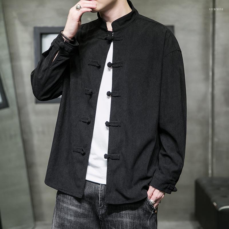 Ethnic Clothing Spring Autumn Summer Casual Clothes Streetwear Solid Traditional China Style Hanfu Shirt Men's Slim Fit
Ethnic Clothing Spring Autumn Summer Casual Clothes Streetwear Solid Traditional China Style Hanfu Shirt Men's Slim Fit
