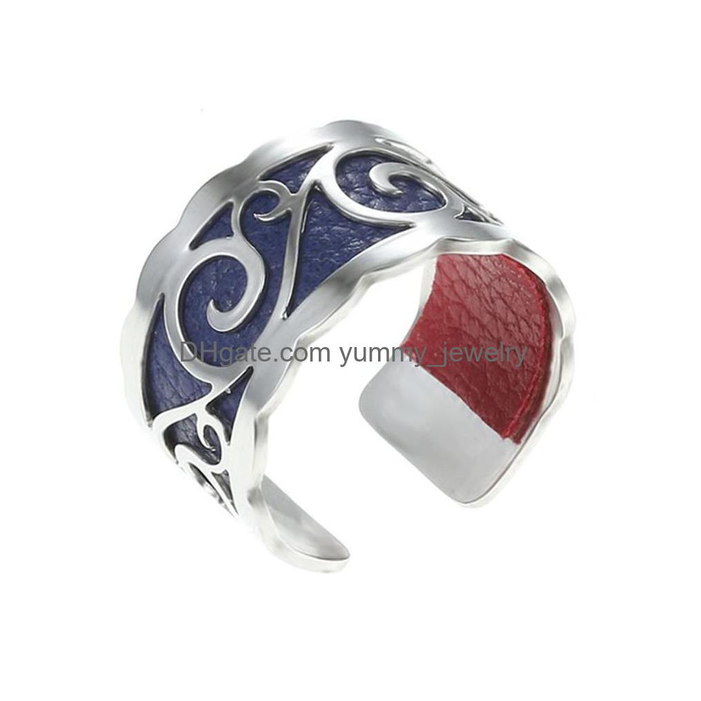 Charm Bracelets Legenstar Stainless Steel Rings Femme Bague Interchangeable Accessories Jewelry Leather Band Geometric Open Ring 202 Dhc42
Charm Bracelets Legenstar Stainless Steel Rings Femme Bague Interchangeable Accessories Jewelry Leather Band Geometric Open Ring 202 Dhc42