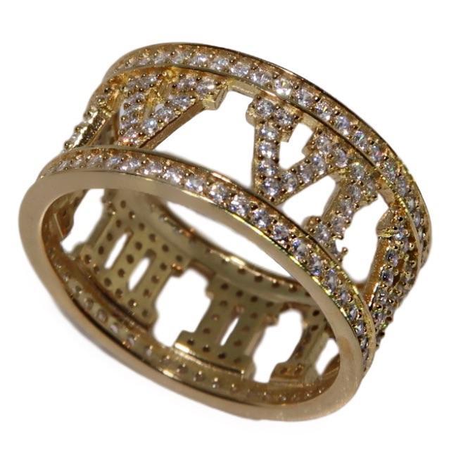 Wedding Rings Gold Color Micro Pave Cubic Zirconia Roman Numerals Design Finger For Women Men Wide Cz Band Couple JewelryWeddingWedding
Wedding Rings Gold Color Micro Pave Cubic Zirconia Roman Numerals Design Finger For Women Men Wide Cz Band Couple JewelryWeddingWedding