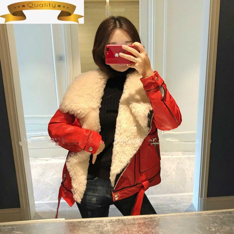 Women' Fur & Faux Women Coat Real Korean Natural Wool Jacket For Womens Clothing Duck Down Winter Abrigo Mujer T-G1134 YY919, Red
Women' Fur & Faux Women Coat Real Korean Natural Wool Jacket For Womens Clothing Duck Down Winter Abrigo Mujer T-G1134 YY919, Red