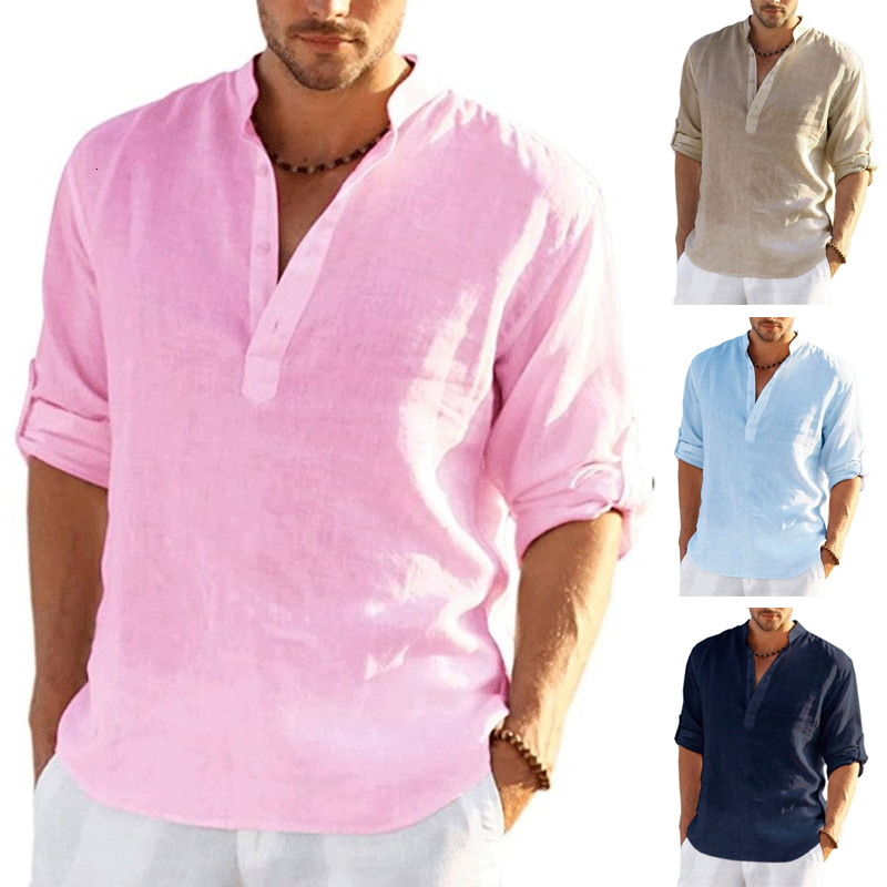 Men' T-Shirts Men' Linen Long Sleeve T-Shirt Solid Color Loose Casual T-Shirt Long Sleeve Cotton Linen Shirt Plus Size 230203, White
Men' T-Shirts Men' Linen Long Sleeve T-Shirt Solid Color Loose Casual T-Shirt Long Sleeve Cotton Linen Shirt Plus Size 230203, White