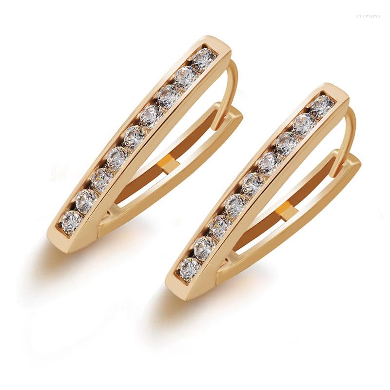 Hoop Earrings MxGxFam Triangle 18 Plated Gold Color For Women Fashion Jewelry Cubic Zircon
Hoop Earrings MxGxFam Triangle 18 Plated Gold Color For Women Fashion Jewelry Cubic Zircon