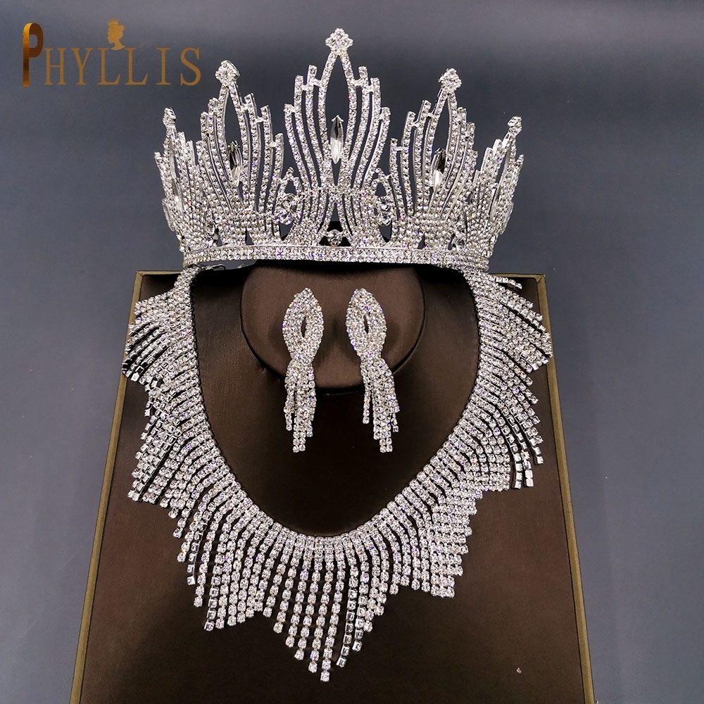 Wedding Hair Jewelry A247 Luxury Bridal Headwear Tiara Pageant Brithday Crowns Headpiece Alloy Women Earring Necklace Sets 230202
Wedding Hair Jewelry A247 Luxury Bridal Headwear Tiara Pageant Brithday Crowns Headpiece Alloy Women Earring Necklace Sets 230202