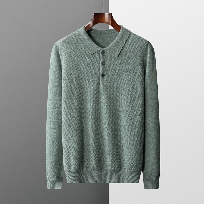 Men's Sweaters 100 Cashmere Shirt POLO Collar Pullover Autumn Winter Fashion Honeycomb Top Lightweight Warm Jacket Casual Knitting 230203, Black
Men's Sweaters 100 Cashmere Shirt POLO Collar Pullover Autumn Winter Fashion Honeycomb Top Lightweight Warm Jacket Casual Knitting 230203, Black