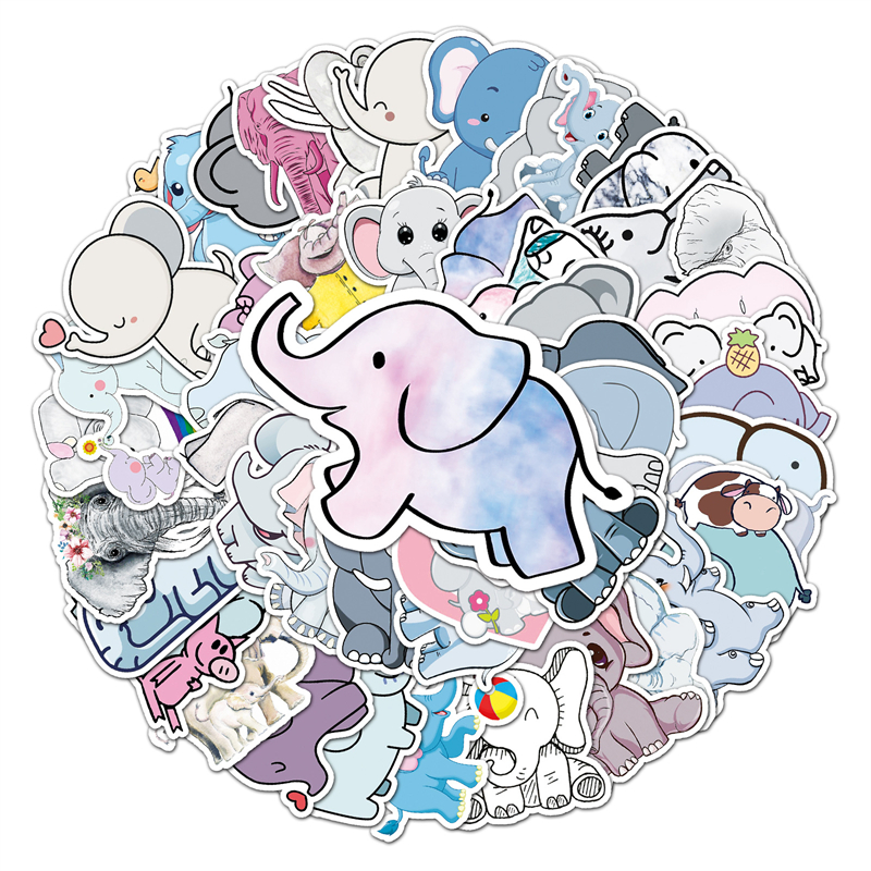 50 PCS Water Bottle Stickers for Kids Girls Teens Vinyl Vsco Waterproof Cute Aesthetic Stickers TZ-DX-372 elephant, Multi colors
50 PCS Water Bottle Stickers for Kids Girls Teens Vinyl Vsco Waterproof Cute Aesthetic Stickers TZ-DX-372 elephant, Multi colors