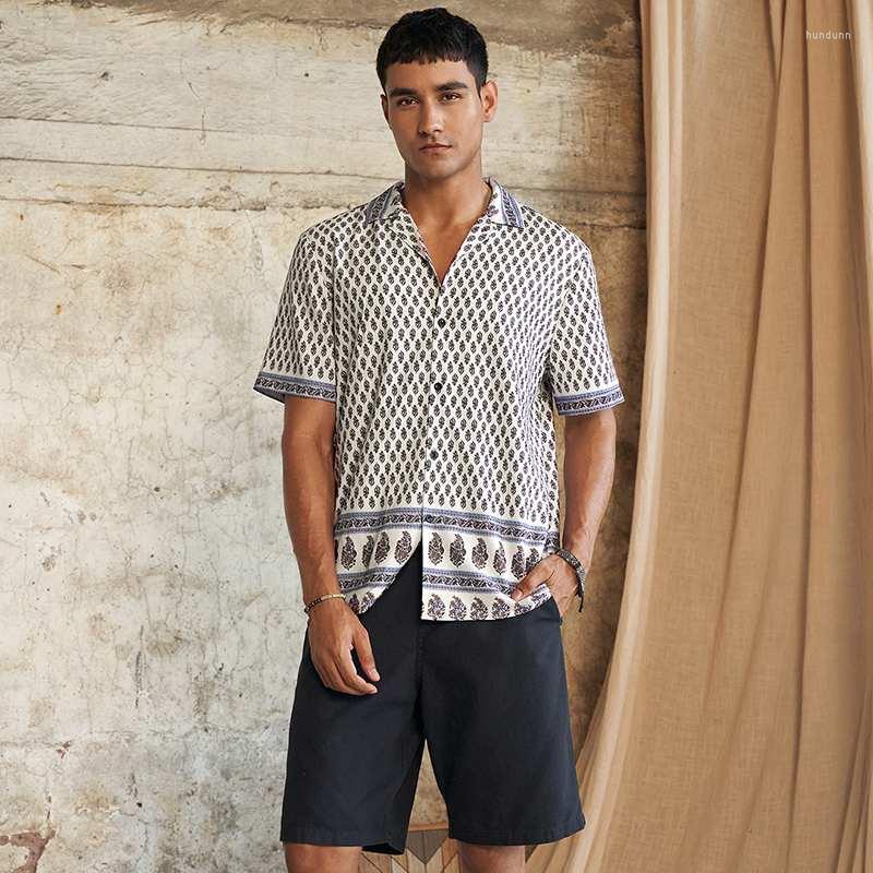 Men' Casual Shirts CharmkpR 2023 Well Fitting Tops Men' Ethnic Ditsy Floral Print Blouse Fashion Revere Collar Short Sleeve, Light blue
Men' Casual Shirts CharmkpR 2023 Well Fitting Tops Men' Ethnic Ditsy Floral Print Blouse Fashion Revere Collar Short Sleeve, Light blue