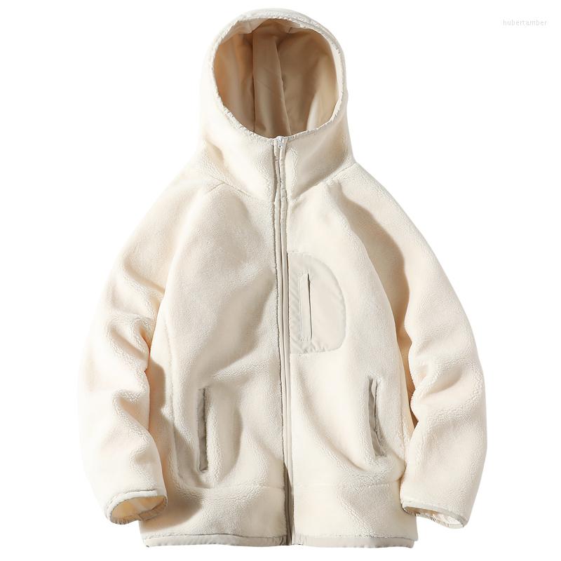 Men's Down Winter Plus Velvet Warm Coat Lamb Wool Cotton-padded Jacket, White
Men's Down Winter Plus Velvet Warm Coat Lamb Wool Cotton-padded Jacket, White