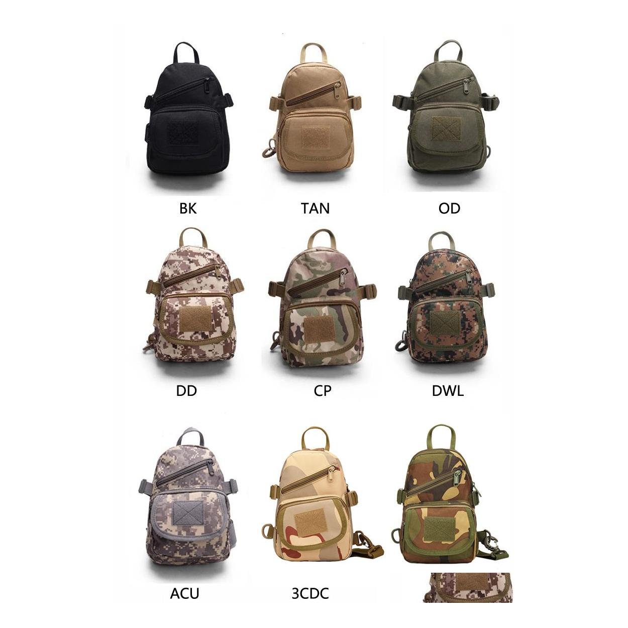 Multi-Function Bags Outdoor Sports Bag Tactical Airsoft Hiking Camouflage 800D Mtifunction Molle Chest For Cam Hunting Drop Delivery Dhgmn, Coffee
Multi-Function Bags Outdoor Sports Bag Tactical Airsoft Hiking Camouflage 800D Mtifunction Molle Chest For Cam Hunting Drop Delivery Dhgmn, Coffee