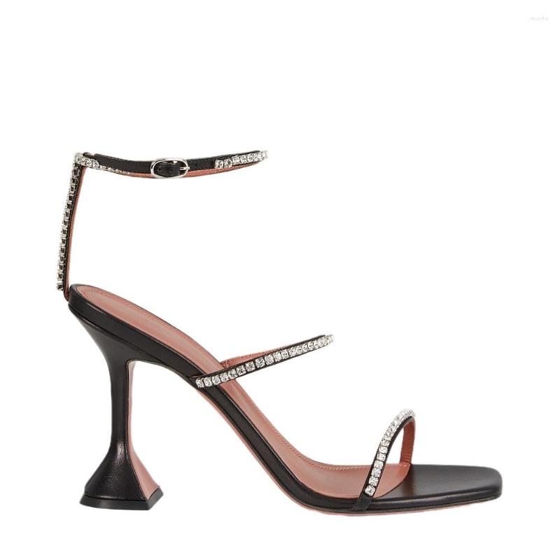 Sandals GOGD Fashion Women Design Rhinestone High Heels Elegant Style Crystal Sexy For Ladies Open Toe Wedding Shoes, White
Sandals GOGD Fashion Women Design Rhinestone High Heels Elegant Style Crystal Sexy For Ladies Open Toe Wedding Shoes, White