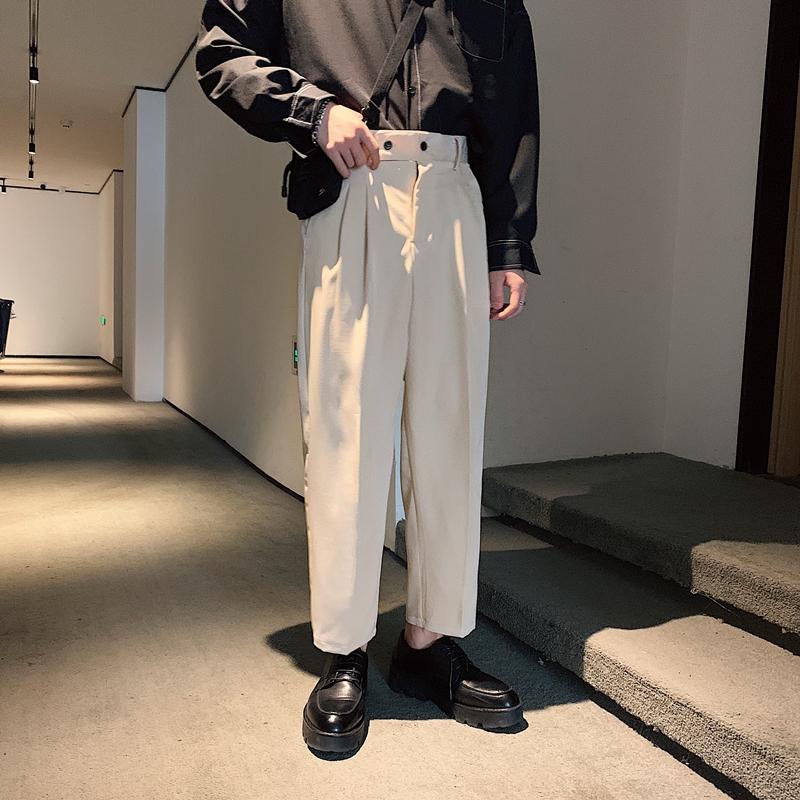 Men' Suits & Blazers Colors Fashion Casual Solid Suit Pant Male Streetwear Formal Straight Pants Loose Harem Trousers Ankle Length Office W, Beige suit pants men
Men' Suits & Blazers Colors Fashion Casual Solid Suit Pant Male Streetwear Formal Straight Pants Loose Harem Trousers Ankle Length Office W, Beige suit pants men