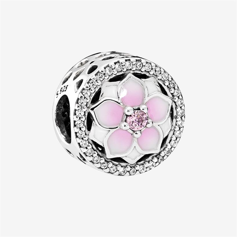Pink Magnolia Flower Charm Women's Jewelry Bracelet Making Accessories for Pandora 925 Sterling Silver Beads Charms with Orig202W
Pink Magnolia Flower Charm Women's Jewelry Bracelet Making Accessories for Pandora 925 Sterling Silver Beads Charms with Orig202W