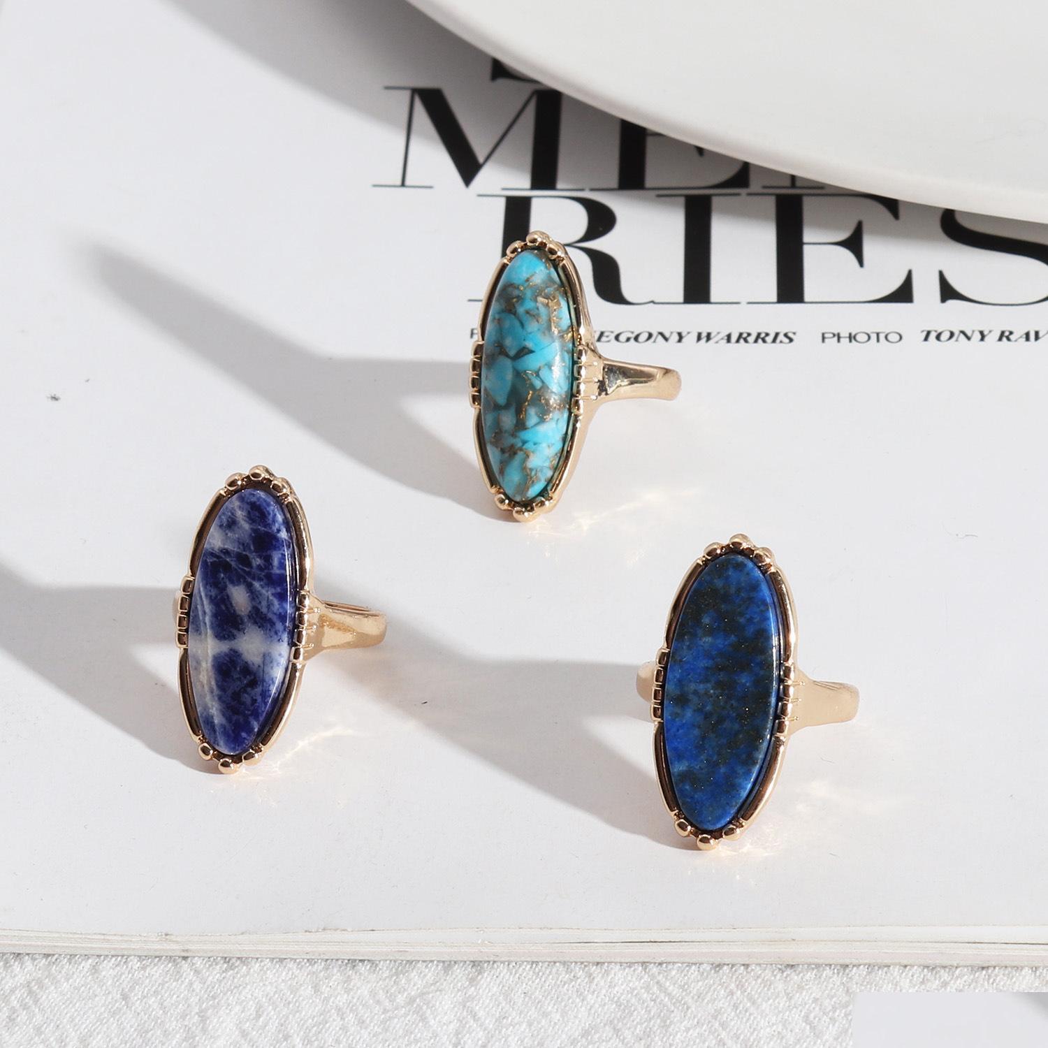 Solitaire Ring Gold Oval Turquoise Lapis Lazi Blue Natural Stone Rings Fashion Inner Dia 1.7Cm Color Band Jewelry For Women D Dhgarden Dhv7C
Solitaire Ring Gold Oval Turquoise Lapis Lazi Blue Natural Stone Rings Fashion Inner Dia 1.7Cm Color Band Jewelry For Women D Dhgarden Dhv7C