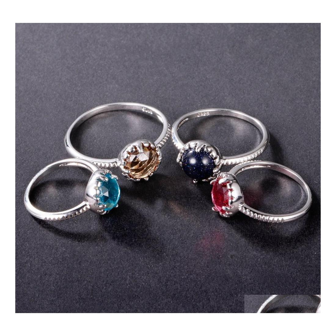 Band Rings Engagement Blue Sand Stone Sier Plated Copper Ring Drop Delivery Jewelry Dh0Lt
Band Rings Engagement Blue Sand Stone Sier Plated Copper Ring Drop Delivery Jewelry Dh0Lt
