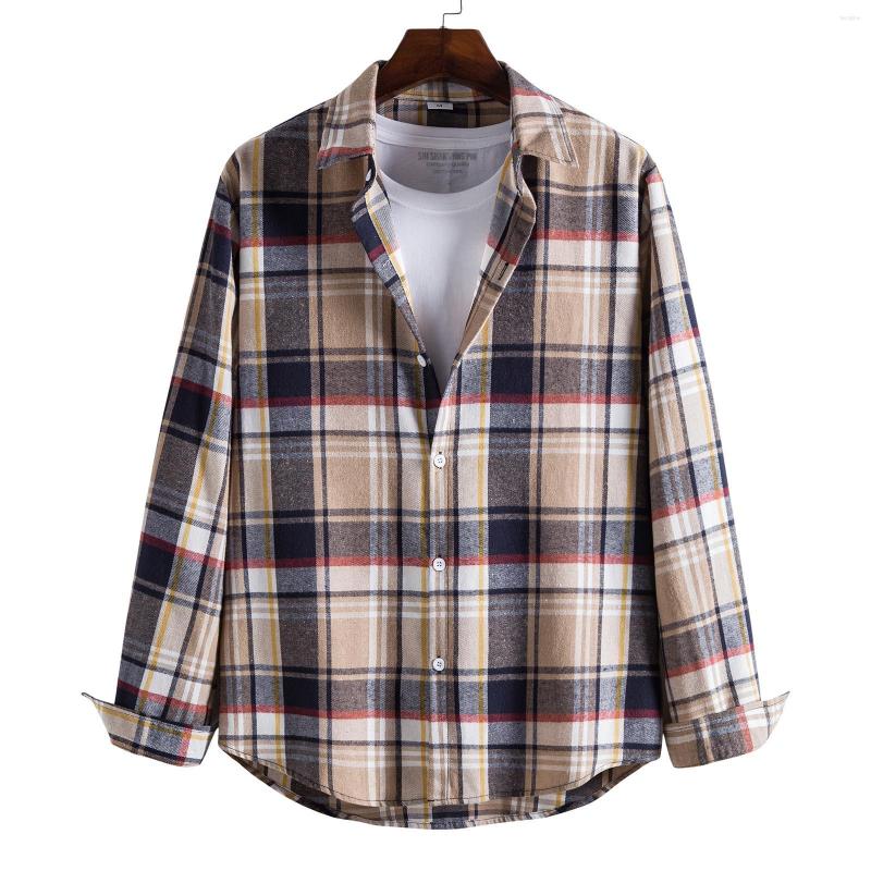 Men' Casual Shirts Plaid Men' 2023 Autumn Long Sleeve Male Clothing Lapel Stretch T-shirts Button Business Blouse Size -XXL, Navy-c
Men' Casual Shirts Plaid Men' 2023 Autumn Long Sleeve Male Clothing Lapel Stretch T-shirts Button Business Blouse Size -XXL, Navy-c