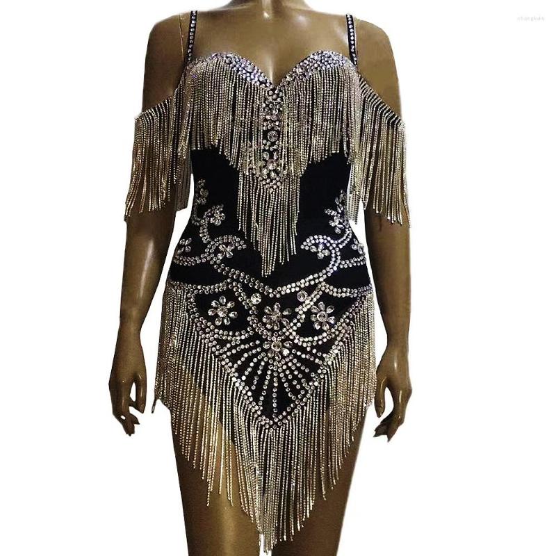 Stage Wear Sexy Silver Tassel Multicolor Sparkly Sequins Dress Fashion Hook Flower Hollow Party Celebrity Dresses, Black
Stage Wear Sexy Silver Tassel Multicolor Sparkly Sequins Dress Fashion Hook Flower Hollow Party Celebrity Dresses, Black