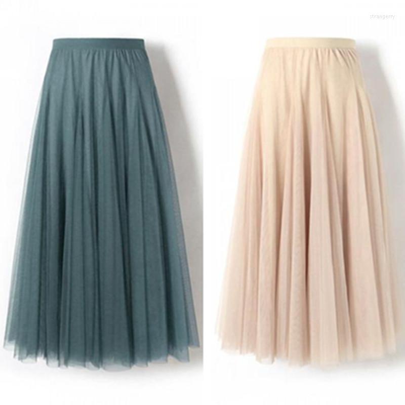 Skirts Spring Summer Beach Women Party Ladies Elastic High Waist A-line Tulle Skirt Female Long Pleated Mesh Tutu, 15
Skirts Spring Summer Beach Women Party Ladies Elastic High Waist A-line Tulle Skirt Female Long Pleated Mesh Tutu, 15