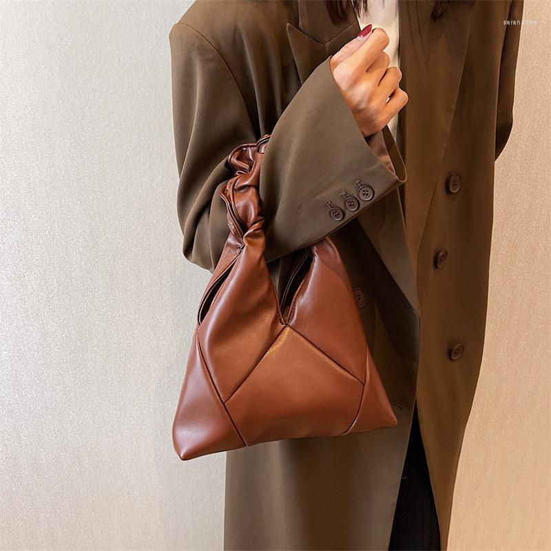 Evening Bags Women's Casual Simple Solid Color Pleated Shoulder Bag Fashion Retro Ruffle Handbag Versatile Commuting Small Bolsos Para, Brown
Evening Bags Women's Casual Simple Solid Color Pleated Shoulder Bag Fashion Retro Ruffle Handbag Versatile Commuting Small Bolsos Para, Brown