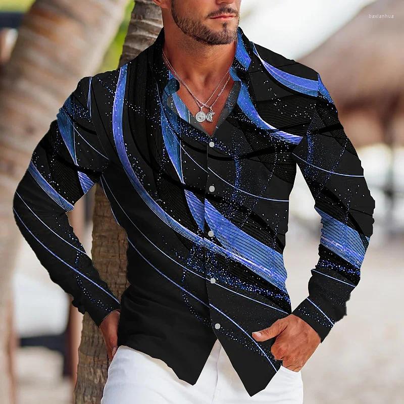 Men's Casual Shirts Flash Printed Shirt For Men Button Lapel Long Sleeve Men's Clothing Geometric Figure Male Leisure Streetwear Top, G01-wj013103
Men's Casual Shirts Flash Printed Shirt For Men Button Lapel Long Sleeve Men's Clothing Geometric Figure Male Leisure Streetwear Top, G01-wj013103