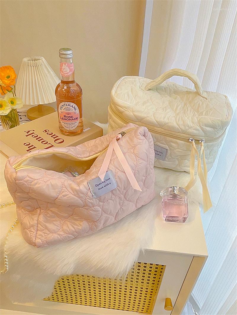 Cosmetic Bags 1 Pc Solid Color Soft Makeup Bag For Women Zipper Large Female Travel Make Up Toiletry Washing Pouch, White-small
Cosmetic Bags 1 Pc Solid Color Soft Makeup Bag For Women Zipper Large Female Travel Make Up Toiletry Washing Pouch, White-small
