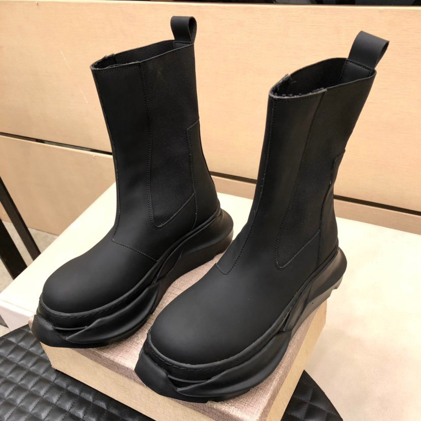 Cowhide Leather Rick Boot Designer Ankle Boots Fashion Own Men Women Casual Shoes Luxury Shoe 35-45, Black2
Cowhide Leather Rick Boot Designer Ankle Boots Fashion Own Men Women Casual Shoes Luxury Shoe 35-45, Black2