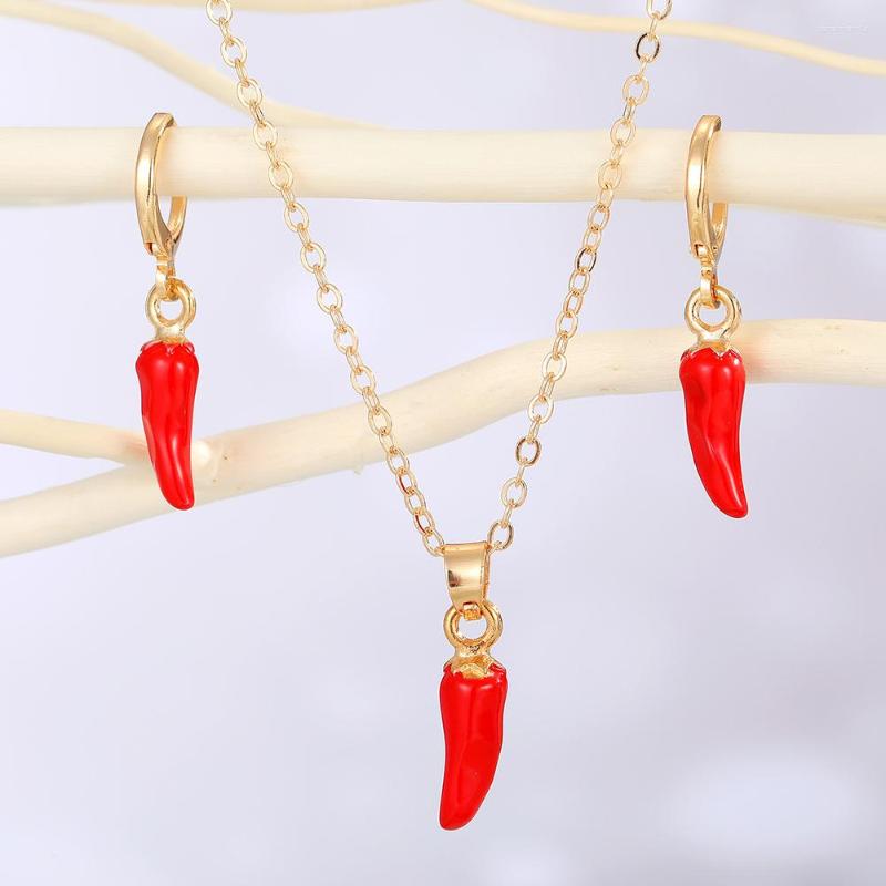 Chains Simple Creative Red Chili Pimiento Pendant For Women Girls Resin Pepper Vegetables Charm Necklace Clavicle Chain Jewelry
Chains Simple Creative Red Chili Pimiento Pendant For Women Girls Resin Pepper Vegetables Charm Necklace Clavicle Chain Jewelry
