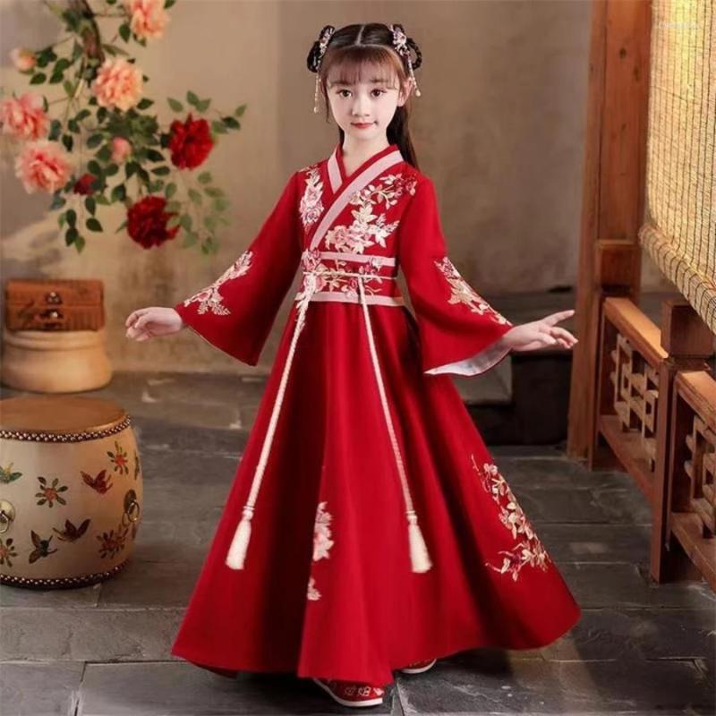 Stage Wear Girls Chinese Ancient Super Fairy Hanfu Kids Girl Children Costume Tang Suit Dress Child Princess Style, Picture shown
Stage Wear Girls Chinese Ancient Super Fairy Hanfu Kids Girl Children Costume Tang Suit Dress Child Princess Style, Picture shown
