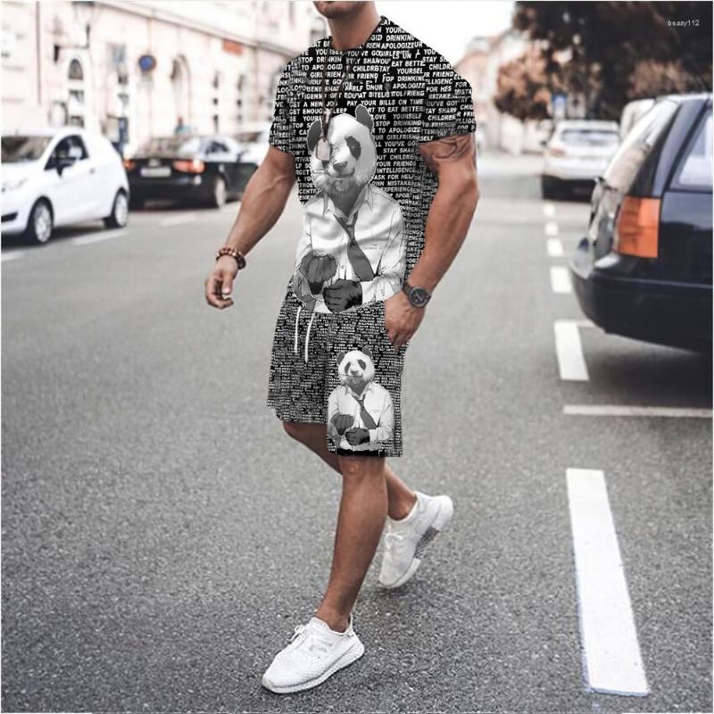 Men's Tracksuits Panda 3D Print Men T Shirt Shorts Suit Short-sleeve O-Neck Casual Jogging Set Man Summer Streetwear 2 Piece Outfits, Kz-ot8844
Men's Tracksuits Panda 3D Print Men T Shirt Shorts Suit Short-sleeve O-Neck Casual Jogging Set Man Summer Streetwear 2 Piece Outfits, Kz-ot8844