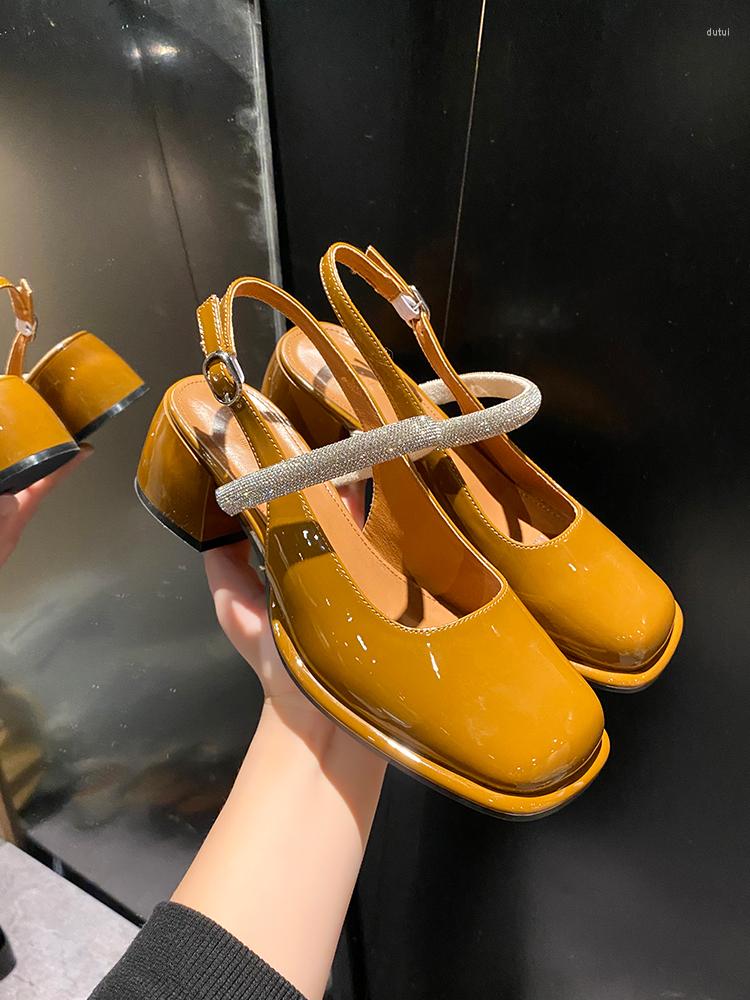Dress Shoes Fashion Womens 2023 Beige Heeled Sandals Square Toe Med Mary Jane Buckle Strap Luxury Comfort Black High Rhinestone Summer
Dress Shoes Fashion Womens 2023 Beige Heeled Sandals Square Toe Med Mary Jane Buckle Strap Luxury Comfort Black High Rhinestone Summer