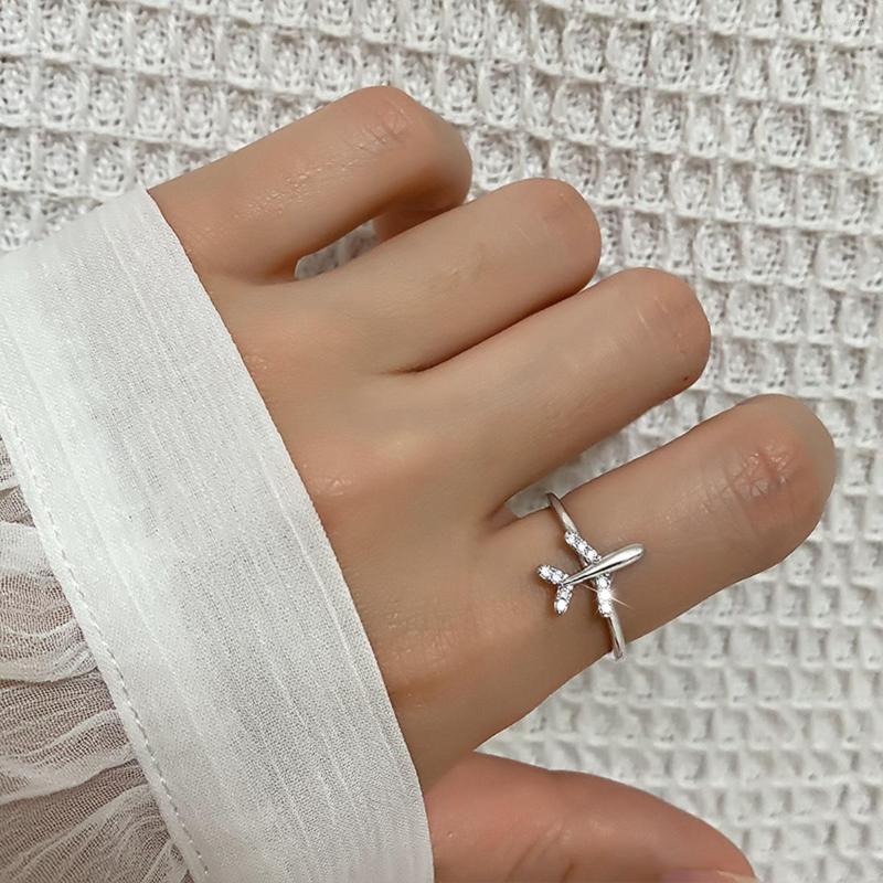 Wedding Rings 10Pcs Zircon Airplane Adjustable Open Finger For Women Charming Fashion Jewelry Gift
Wedding Rings 10Pcs Zircon Airplane Adjustable Open Finger For Women Charming Fashion Jewelry Gift