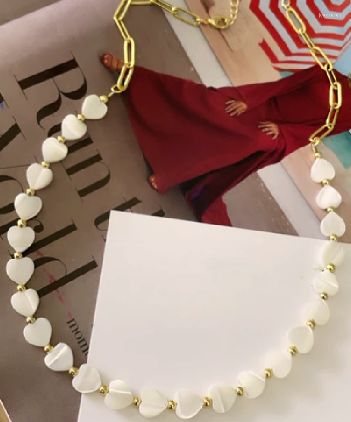Choker Beads Fashion Shell Heart Charm Necklace For Women Jewellery
Choker Beads Fashion Shell Heart Charm Necklace For Women Jewellery